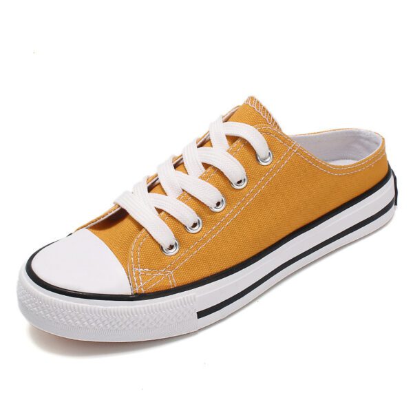 Casual half-drag canvas shoes for women14.15 - Image 4