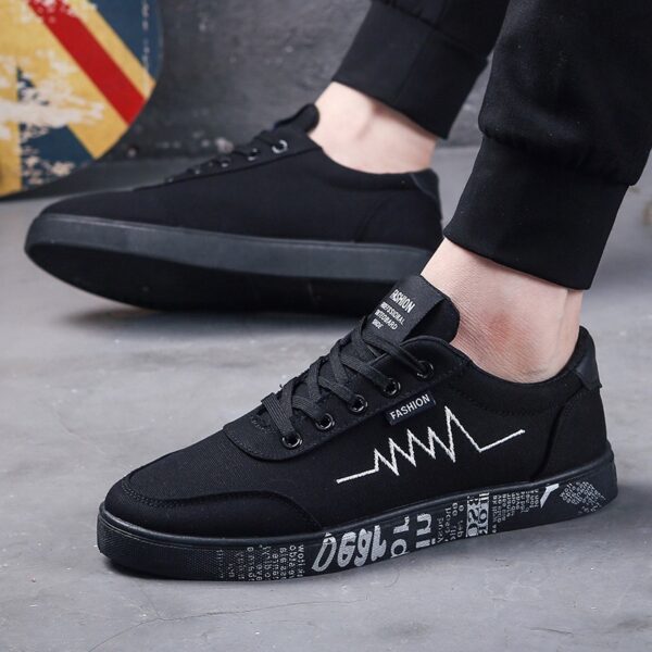Men's canvas shoes sports casual men's shoes flat shoes men13.77