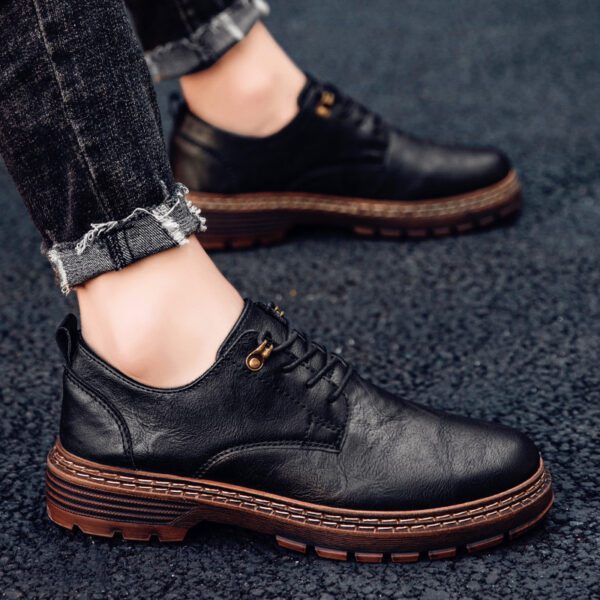 Men's Shoes Low-Cut Martin Boots Men's Casual Shoes Trendy Men19.58 - Image 6