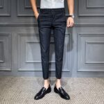 Plaid suit pants12.26