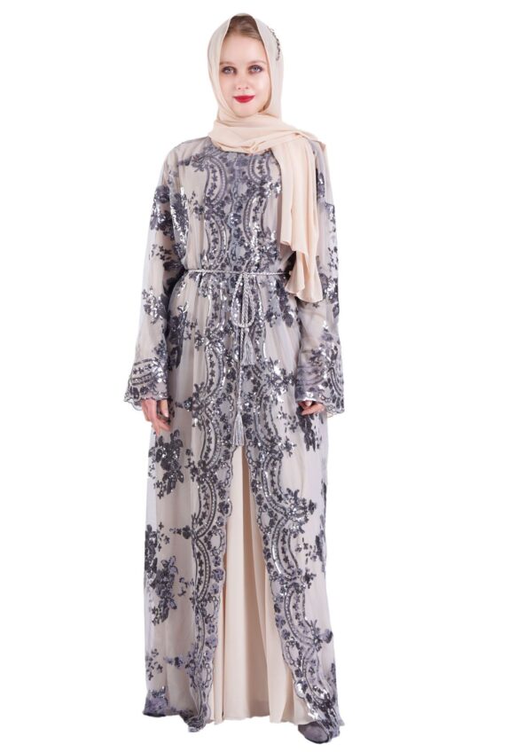 Women Short Sleeve Printed Flower Dress Ladies Long Dresses18.90 - Image 6