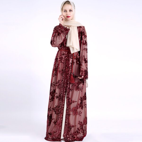 Women Short Sleeve Printed Flower Dress Ladies Long Dresses18.90 - Image 4