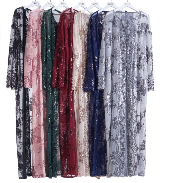 Women Short Sleeve Printed Flower Dress Ladies Long Dresses18.90
