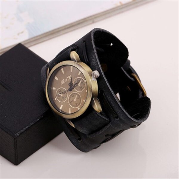 Accessories Foreign Trade Watches Retro Cowhide Watches Punk Watches Men'S Wrist Watches9.99