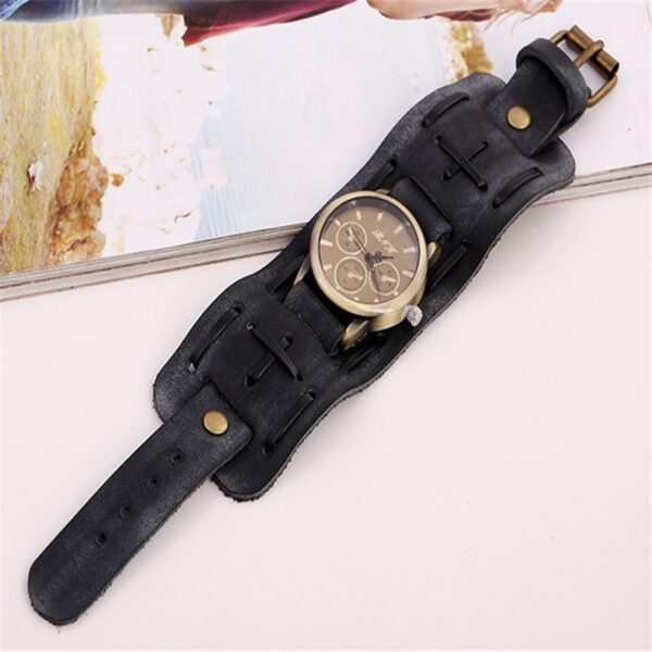 Accessories Foreign Trade Watches Retro Cowhide Watches Punk Watches Men'S Wrist Watches9.99 - Image 3