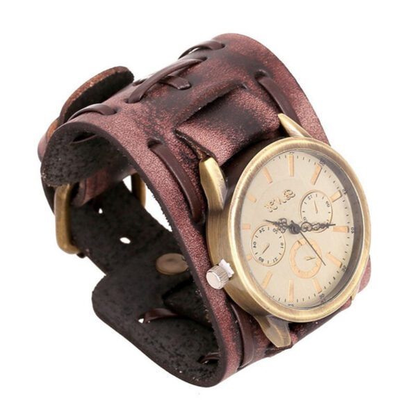 Accessories Foreign Trade Watches Retro Cowhide Watches Punk Watches Men'S Wrist Watches9.99 - Image 5