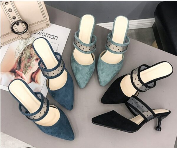 High Heeled Sandals And Thin Heeled Slippers12.99