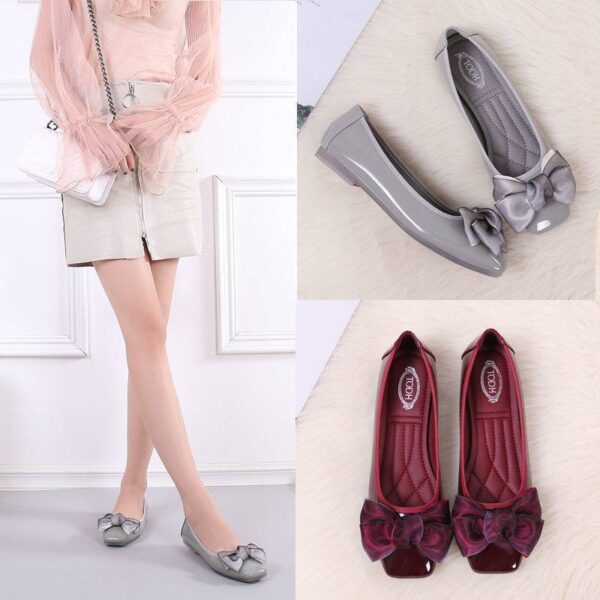 Womens Shoes Ballet Flats Boat Shoes Woman Slip-on Elegant Shine17.96