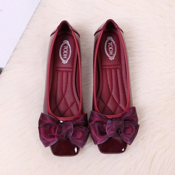 Womens Shoes Ballet Flats Boat Shoes Woman Slip-on Elegant Shine17.96 - Image 4