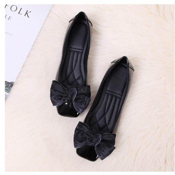 Womens Shoes Ballet Flats Boat Shoes Woman Slip-on Elegant Shine17.96 - Image 5