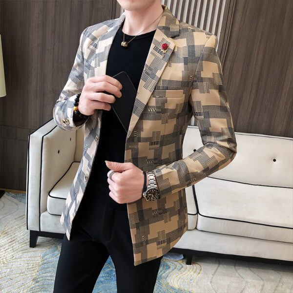 Young Men In Small Suits, Men's Slim And Handsome Suits18.99 - Image 4