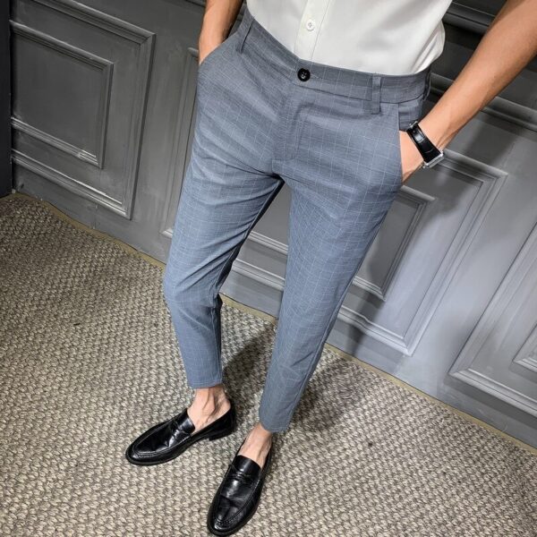 Plaid suit pants12.26 - Image 6
