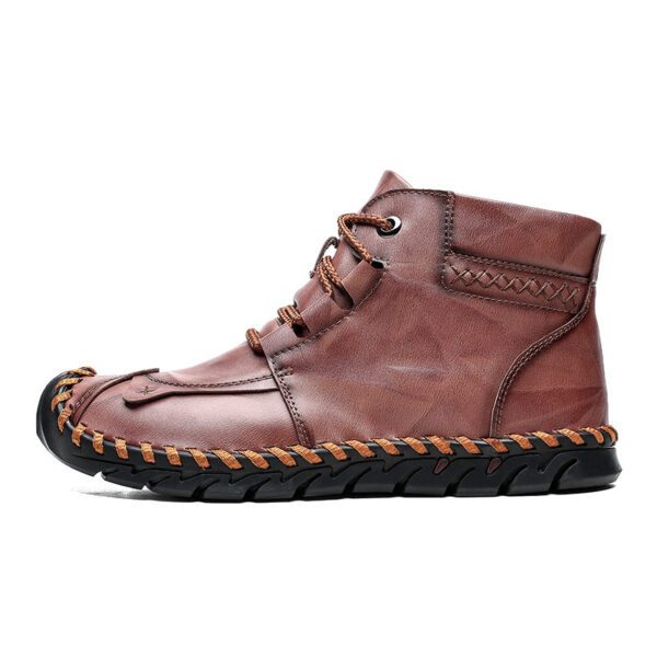 Leather shoes leather men casual shoes19.99 - Image 10