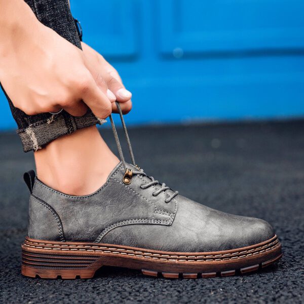 Men's Shoes Low-Cut Martin Boots Men's Casual Shoes Trendy Men19.58 - Image 7