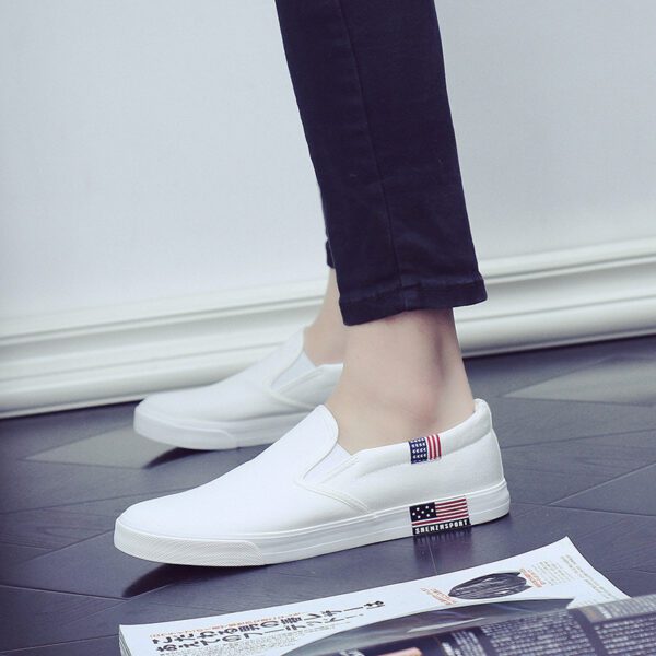 All-match white shoes men canvas shoes9.99