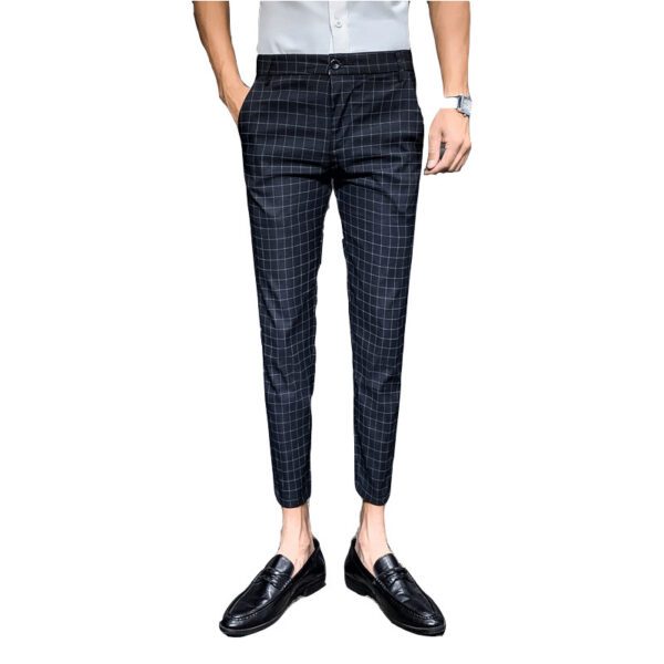 Plaid suit pants12.26 - Image 7