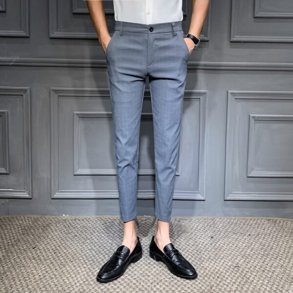 Plaid suit pants12.26 - Image 8