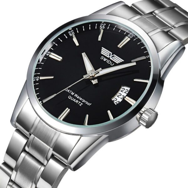 New watches, men's single day steel watches, non mechanical watches, foreign trade watches12.50