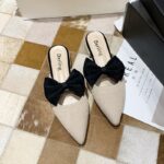 New Summer Thick-heel Pointed Sandals Lazy Mules13.71