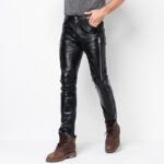 Leather Pants Men Winter Slim Korean Version109.99
