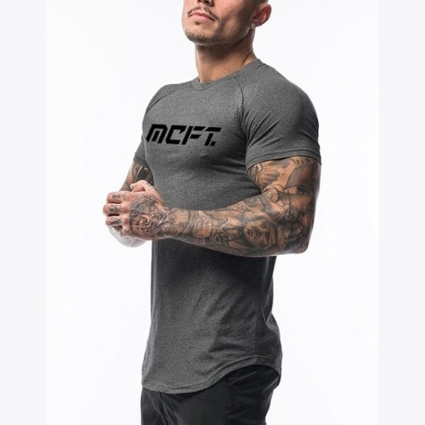 PrimeFit Men's T-Shirt - Ultimate Comfort Meets Effortless Style - Image 3
