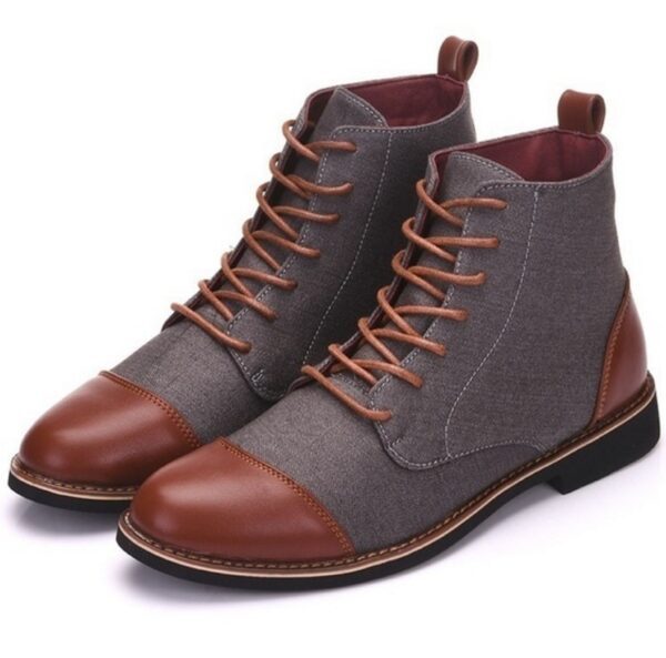 Men's leather boots Martin boots19.37 - Image 3