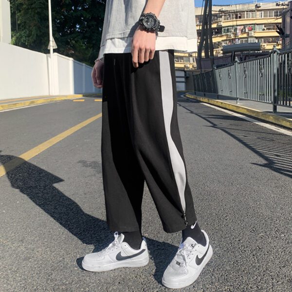 Sweatpants For Men Matching Color Straight Tube Loose Spring And Autumn Wear6.38 - Image 3