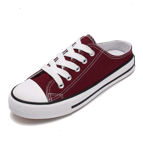 Casual half-drag canvas shoes for women14.15 - Image 6