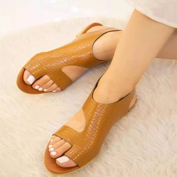 Flat Sandals Crocodile Pattern Flip Flops Women Shoes9.99