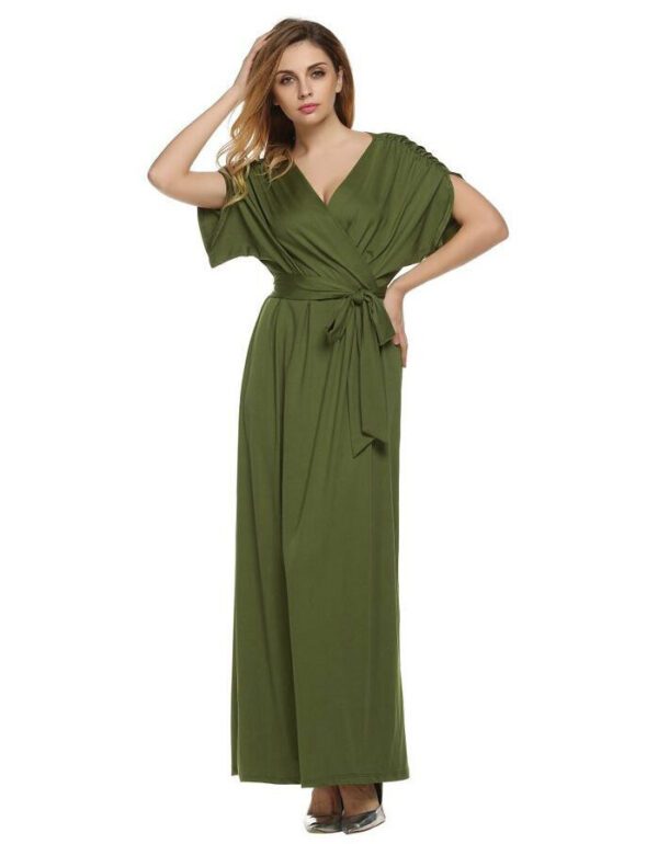 4XL Big Size Dress Elegant Women Long Dresses Summer Dresses12.32 - Image 5