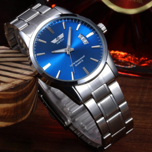 New watches, men's single day steel watches, non mechanical watches, foreign trade watches12.50 - Image 5