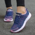 Women Casual Shoes Fashion Breathable Walking Mesh Flat Shoes Woman White Sneakers Women Tenis Feminino Female Shoes12.39