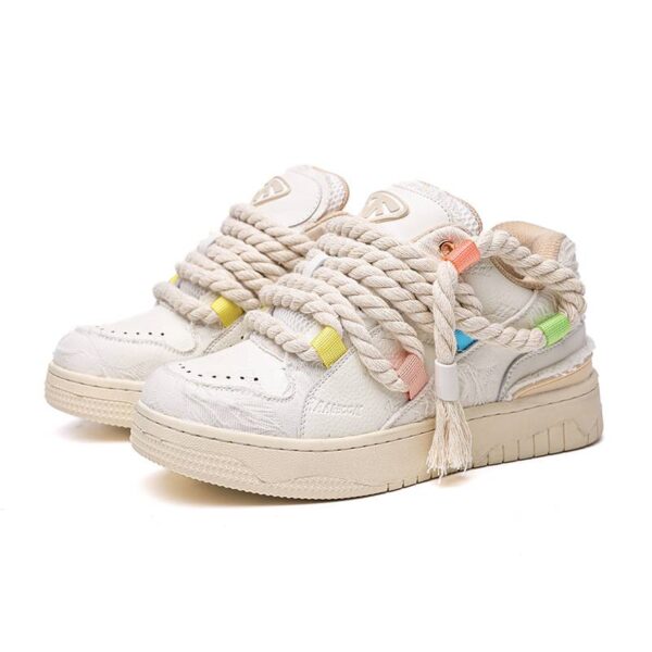 Old Damage Lace Retro Skateboard Shoes38.21