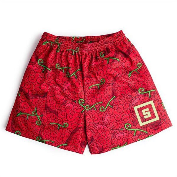 Anime Men Devil Fruit Manga Sports Shorts To Gym Fitness20.45 - Image 2