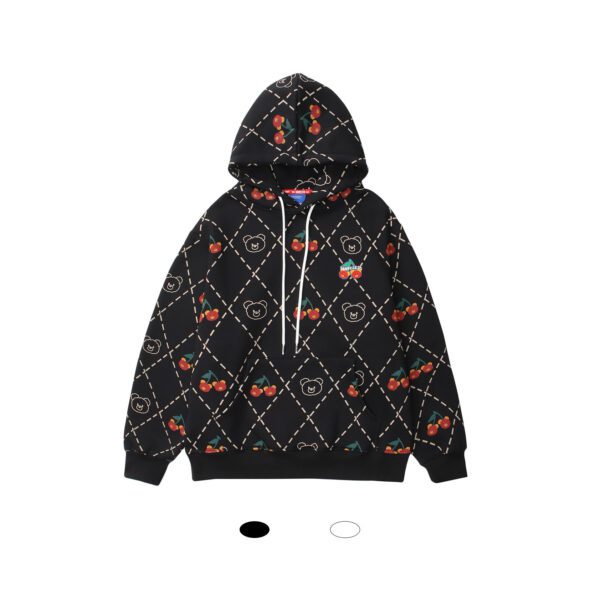 Japanese Full Print Cherry Hooded Sweater For Men And Women21.99 - Image 5
