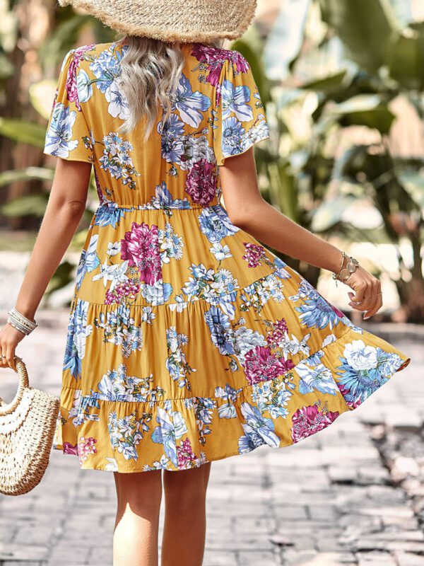 Women Summer Casual Printed Maxi Dress Party Evening Dresses14.63 - Image 3