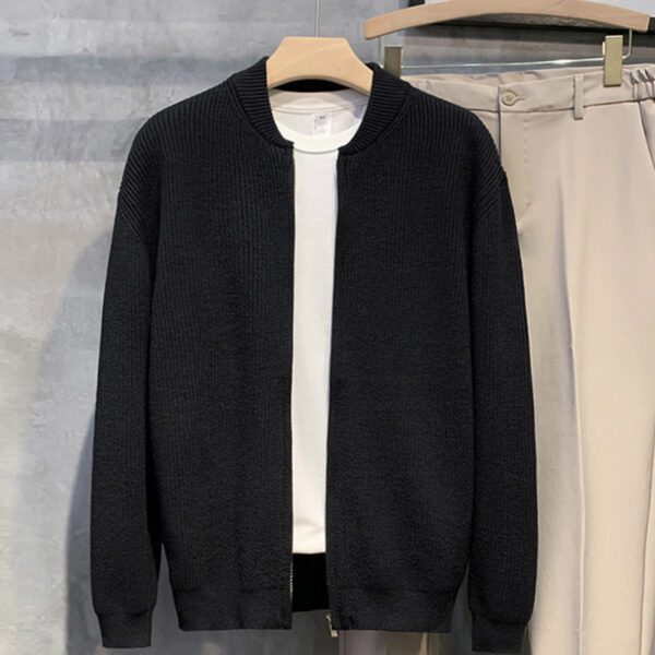 Double Zipper Design Cardigan Sweater For Men16.78 - Image 5