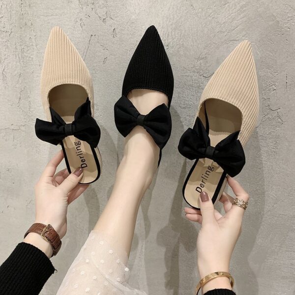 New Summer Thick-heel Pointed Sandals Lazy Mules13.71 - Image 5