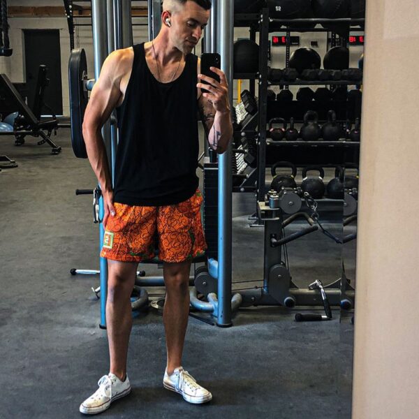 Anime Men Devil Fruit Manga Sports Shorts To Gym Fitness20.45