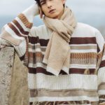 Striped Twisted Patchwork Round Neck Sweater For Men14.68