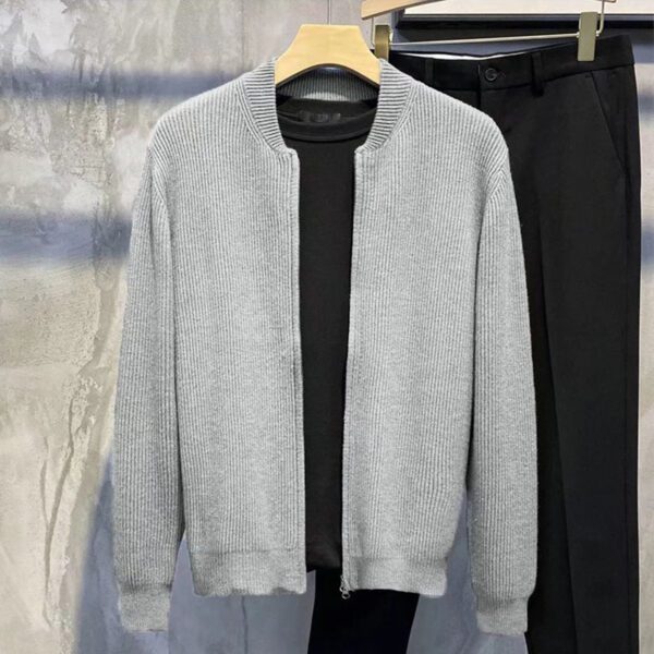Double Zipper Design Cardigan Sweater For Men16.78 - Image 10