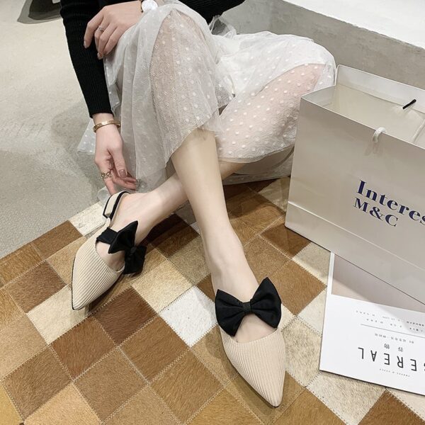 New Summer Thick-heel Pointed Sandals Lazy Mules13.71 - Image 3