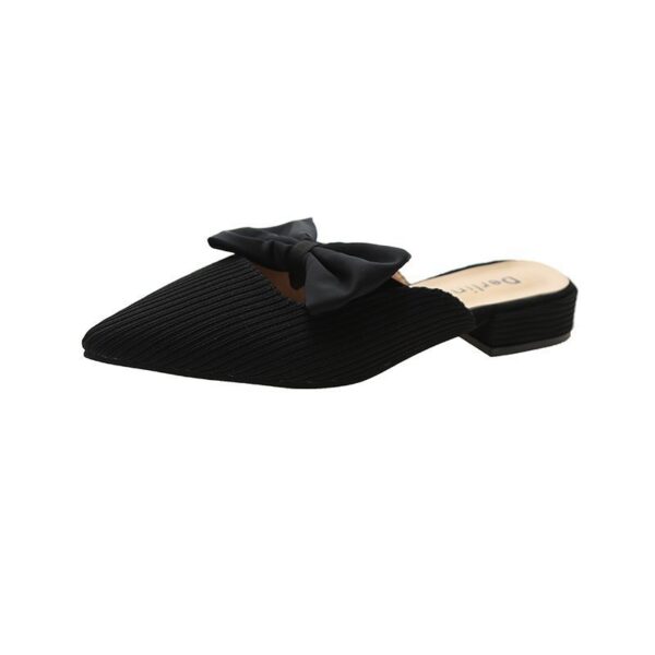 New Summer Thick-heel Pointed Sandals Lazy Mules13.71 - Image 2