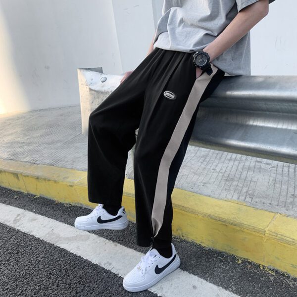 Sweatpants For Men Matching Color Straight Tube Loose Spring And Autumn Wear6.38