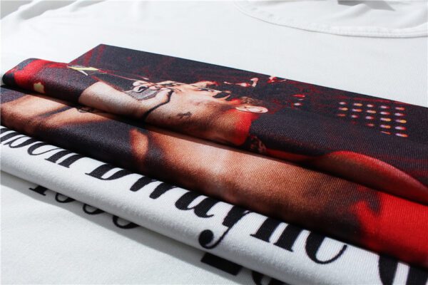 Printed Short Shirts, Team Uniforms, European And American Fabrics - Image 4
