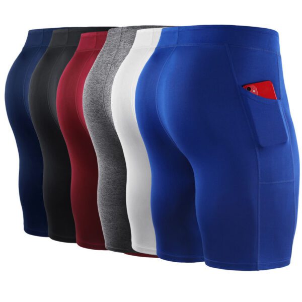 Men Outdoor Running Shorts Male Board GYM Exercise Fitness Leggings5.26