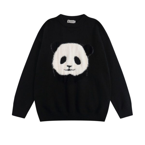 Harajuku Panda Pullover Sweaters For Men And Women - Image 3