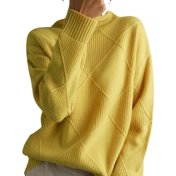 Knitwear Winter Long-sleeved Outer Wear Bottoming Shirt For Women - Image 2