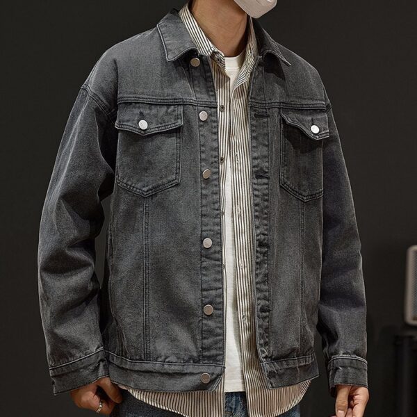 Stylish Denim Jacket Coat For Men