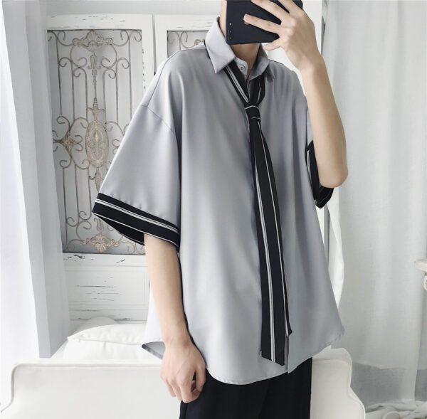 Men’s Casual All-Match Short-sleeved Shirts for Everyday Wear - Image 2